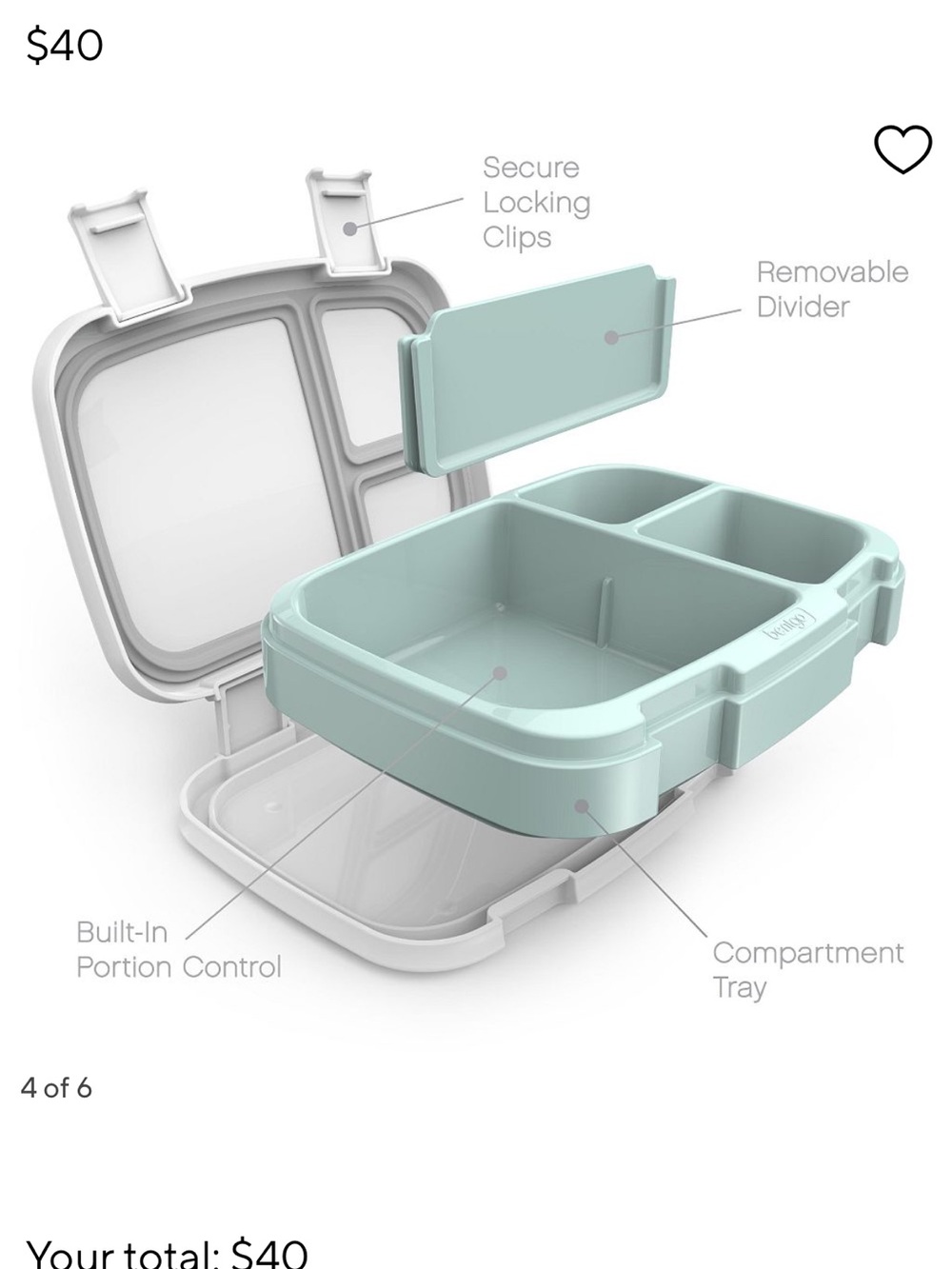 Bentgo Stackable Lunch Boxes (2) - Picture 6 of 6